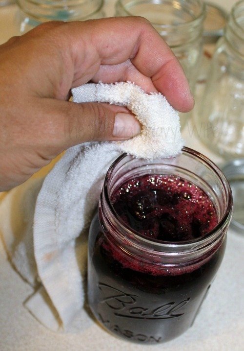Easy Homemade Blueberry Syrup Recipe Jars