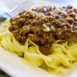 Easy Lazy Beef & Noodles | The Frugal Navy Wife