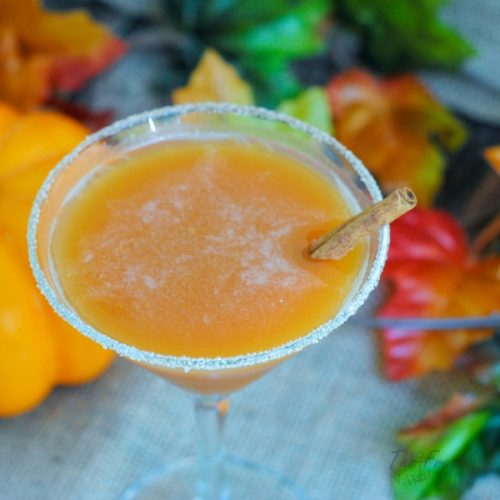 Easy Fall Pumpkin Martini Recipe The Frugal Navy Wife