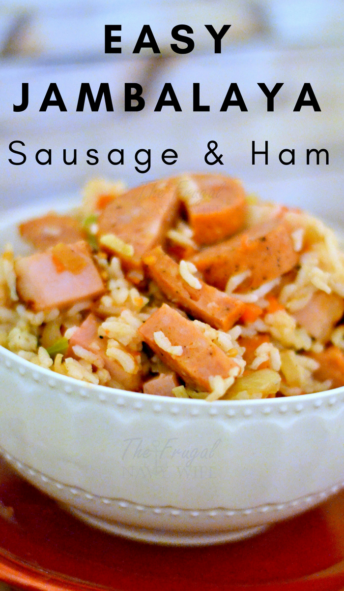 Sausage and Ham Easy Jambalaya Recipe for Mardi Gras