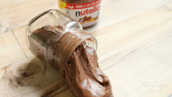 Easy Nutella Slime Recipe - SheSaved®
