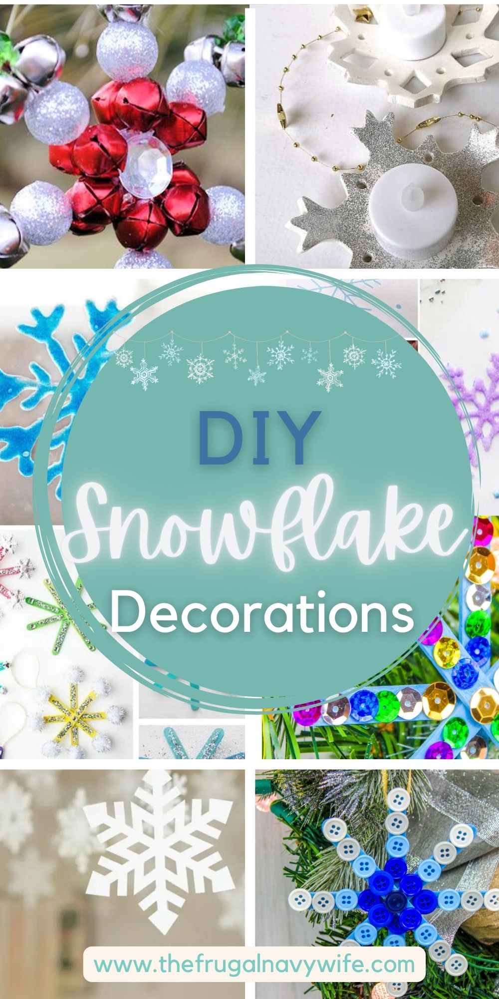 January Decor: DIY Crystal Snowflakes - 1905 Farmhouse