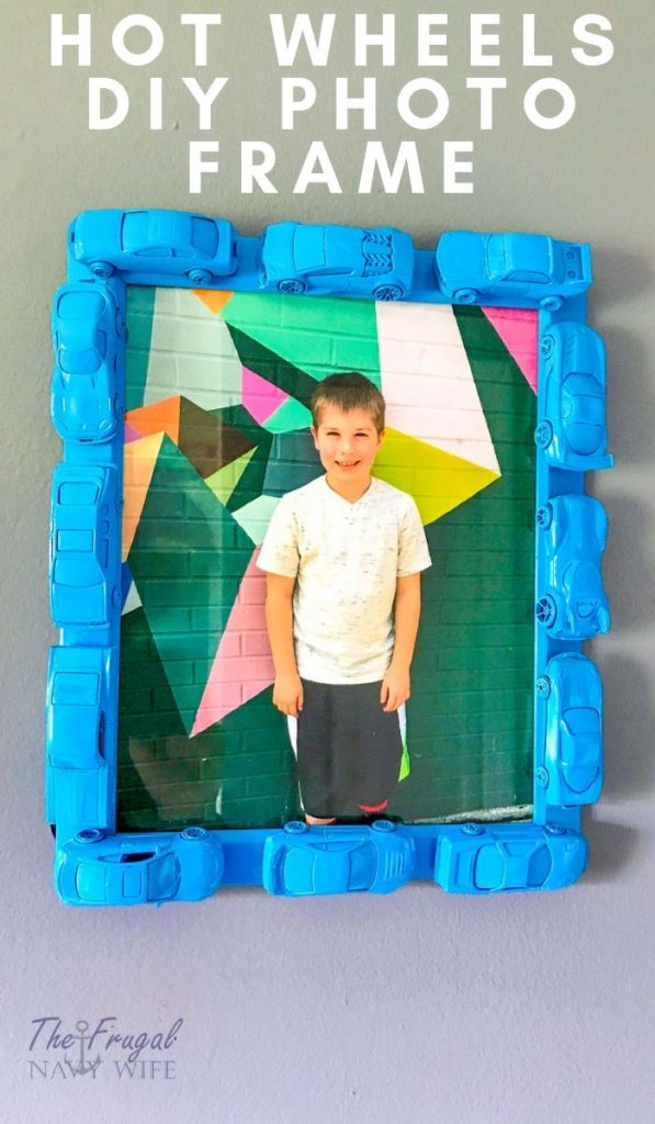 Amazing Upcycled Hot Wheels Cars Picture Frame Idea The