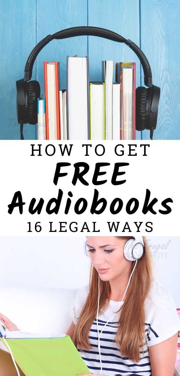 How to Get Free Audiobooks - 16 (Legal) Ways! - The Frugal Navy Wife