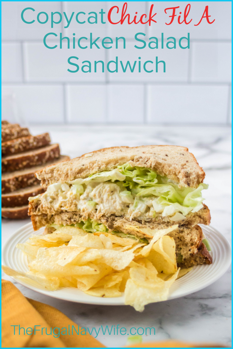 Copycat Chick Fil A Chicken Salad Sandwich | The Frugal Navy Wife