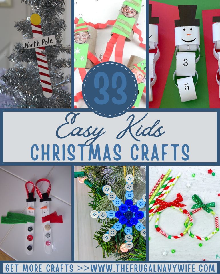 Easy Kid Made Wreath Ornaments with Paper Straws - Projects with Kids