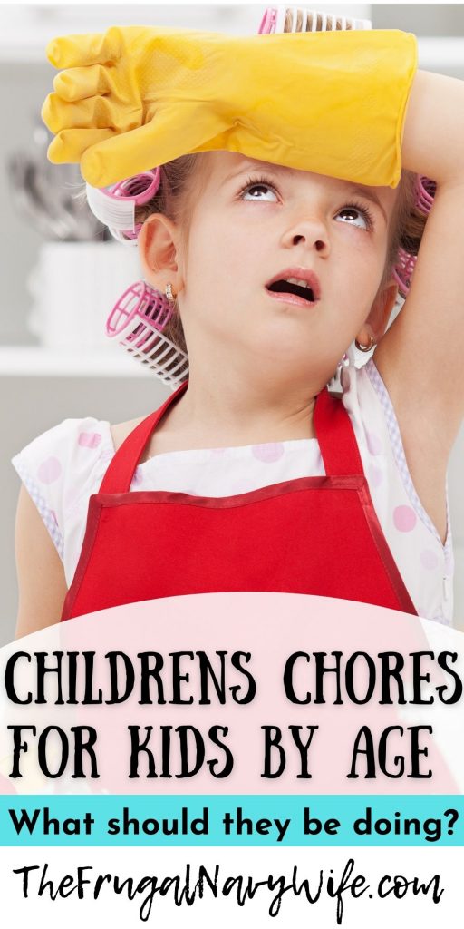 Childrens Chores For Kids By Age - What should they be doing? - The ...