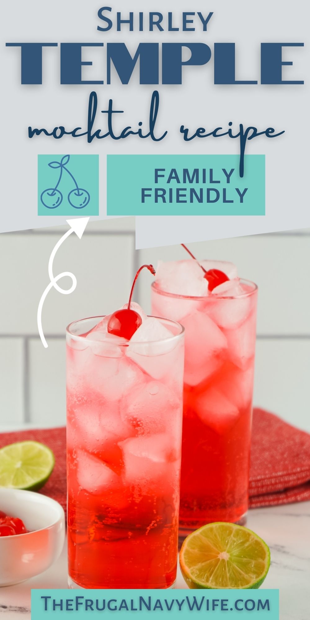 Shirley Temple Mocktail Recipe The Frugal Navy Wife