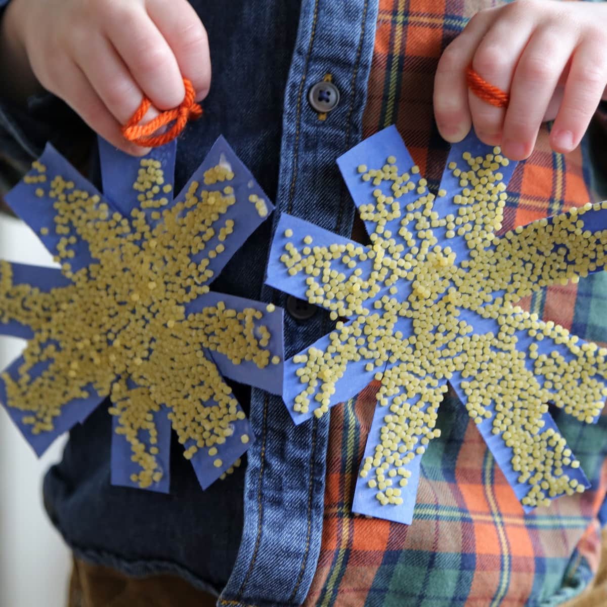 Easy Snowflake Craft for Kids to Make