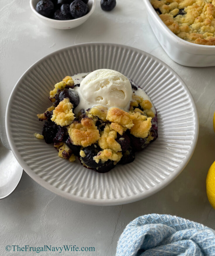 Blueberry Cobbler